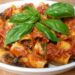 Paccheri ripieni con salsiccia