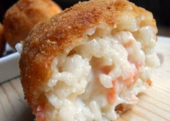 arancina al salmone