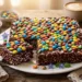 La ricetta della torta di carnevale con confetti e cioccolato