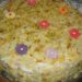 Dolcezza di torta ripiena di ricotta