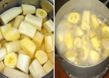 Fate bollire delle banane