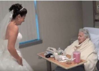 Sposa va in ospedale dalla nonna prima del matrimonio