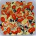 Orecchiette con melanzane, olive e caprino