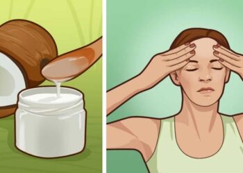 Ecco cosa succede se massaggi la fronte con olio di cocco per 20 minuti
