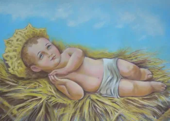 La preghiera dei cinque bacetti a Gesù Bambino