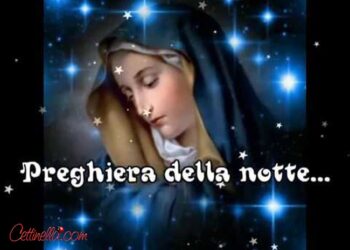 Preghiera Potente alla Madonna della Notte