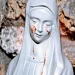 Statuetta della Madonna piange lacrime