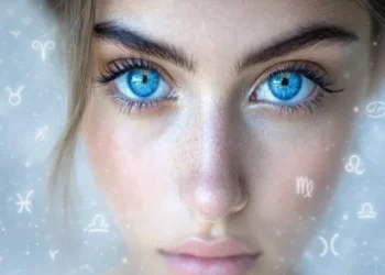 Doni Segreti dello Zodiaco: volto con simbolo zodiacale luminoso