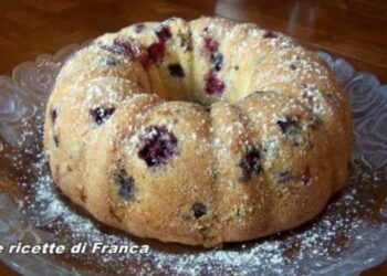 ciambella con amarena
