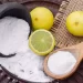 Acqua limone e bicarbonato