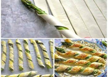asparagi in pasta sfoglia