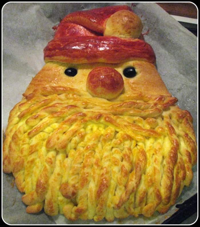 Pane di Babbo Natale: ricetta simpatica e originale per le feste