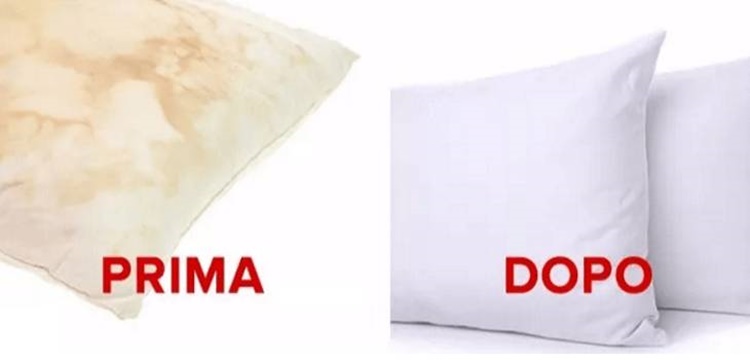 Come ridare vita ai cuscini ingialliti