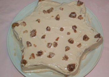 Torta stella di Natale