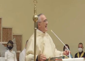 Piacenza la messa di Don Pietro