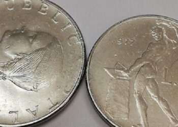 Monete da 100 lire e da 50
