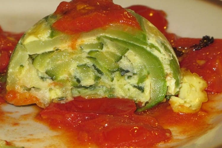 Tortino di zucchine al forno