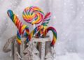Bastoncini di zucchero di Natale