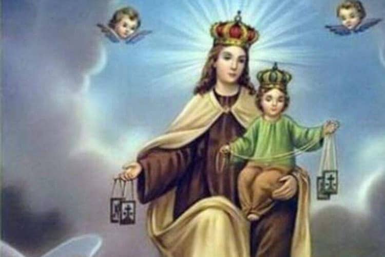 Antica preghiera alla Madonna del Carmelo