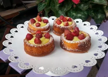 cupcake con buco senza burro