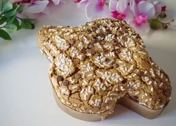 La colomba di Pasqua come quella della pasticceria