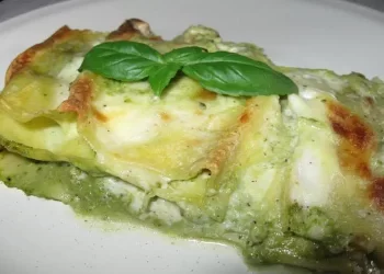 La ricetta delle lasagne al pesto