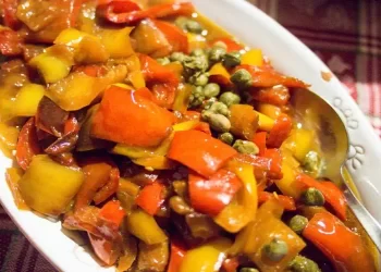 La ricetta della peperonata Leccese
