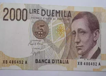 Ecco quanto valgono le 2000 lire di Guglielmo Marconi