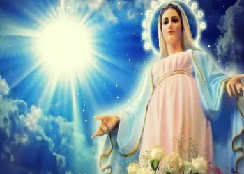 Una candela per pregare l'Immacolata