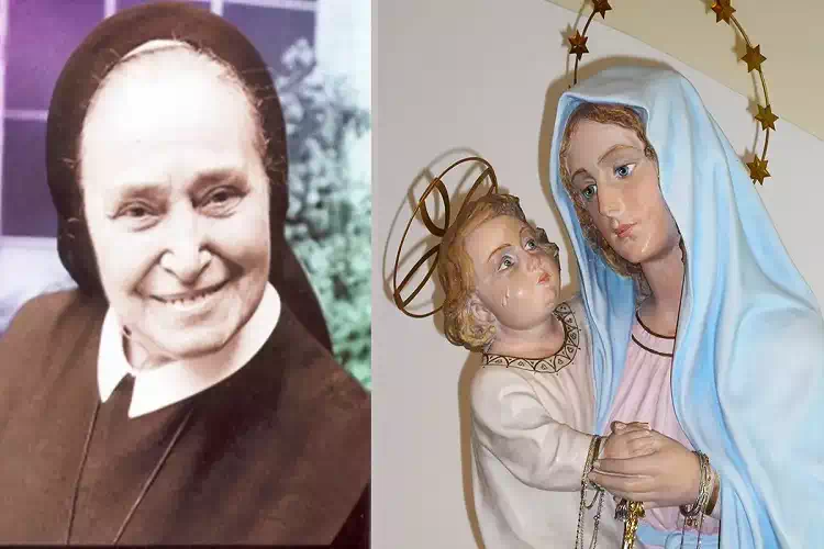 La Madonna del Divin Pianto apparve alla cieca Suor Elisabetta