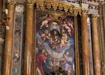 Santa Maria in Vallicella: Il quadro che sparisce all’interno della chiesa