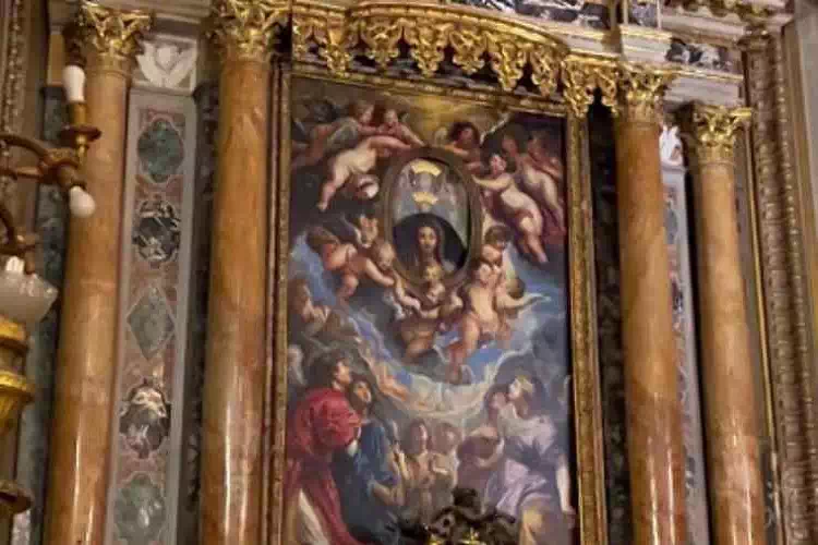 Santa Maria in Vallicella: Il quadro che sparisce all’interno della chiesa