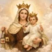 Il miracolo della Madonna del Carmelo sul crocifisso
