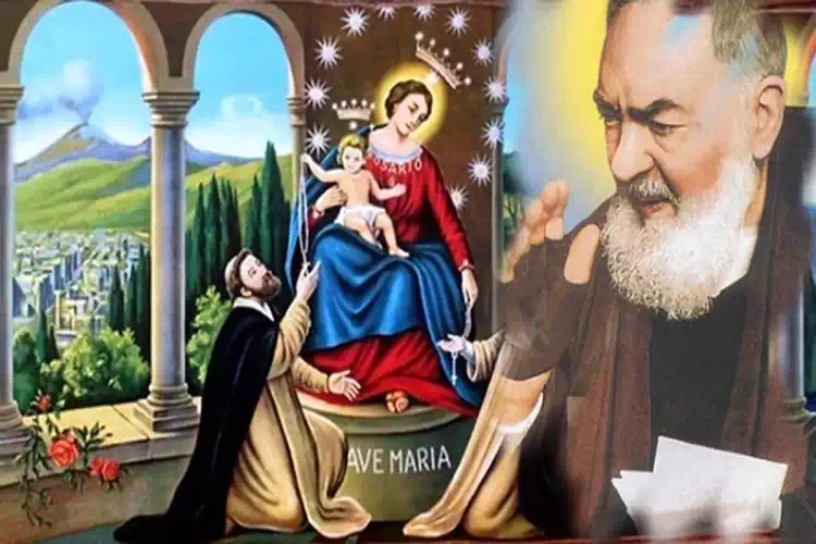 La Madonna di Pompei compie il miracolo