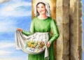 Santa Zita e il miracolo del pane trasformato in un mazzo di fiori