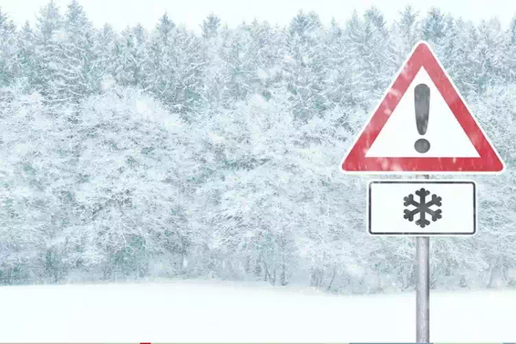 Meteo, neve a bassa quota