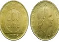 Moneta rara da 200 lire dal nome curioso