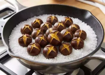 Castagne al sale, la ricetta della nonna per cuocerle