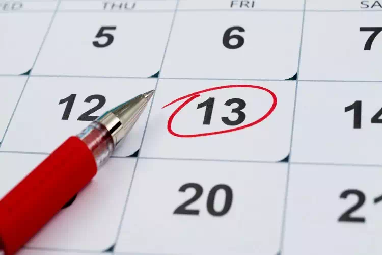 Venerdì 13, è davvero il giorno porta sfortuna
