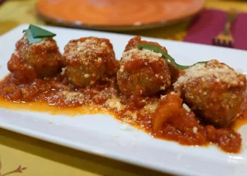 Polpette di melanzane alla parmigiana