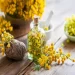 Oleolito di mimosa fatto in casa