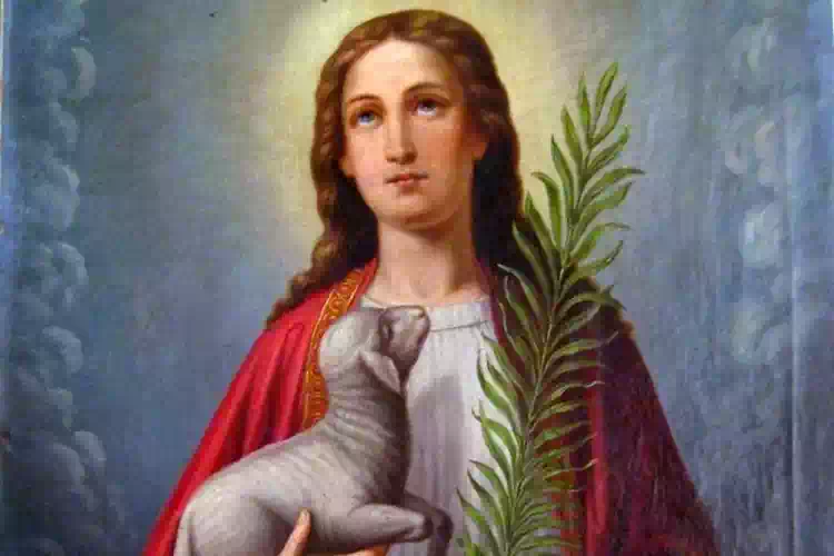 Preghiera a Santa Agnese, ci aiuterà a superare le avversità