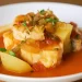 Baccalà con pomodorini e patate