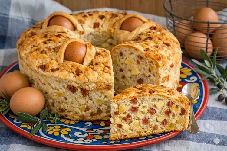 Il casatiello napoletano dello chef Cannavacciuolo