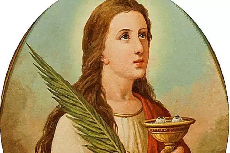La mano di Dio che ha protetto miracolosamente l’amata Santa Lucia
