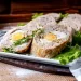 Polpettone ripieno con uova sode
