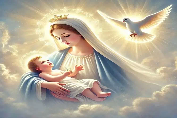 Auguri dolce Madre Celeste