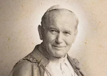 Francesco guarito da Giovanni Paolo II