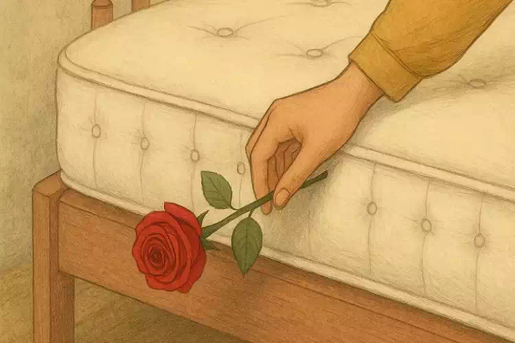 Santa Rita, una rosa sotto il materasso