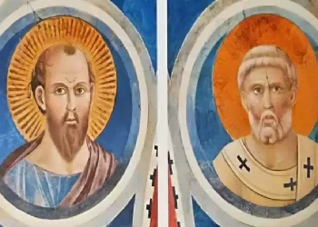 L’apparizione di San Pietro e Paolo